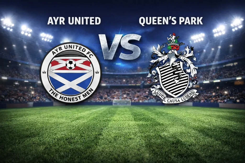 Ayr United vs Queen’s Park