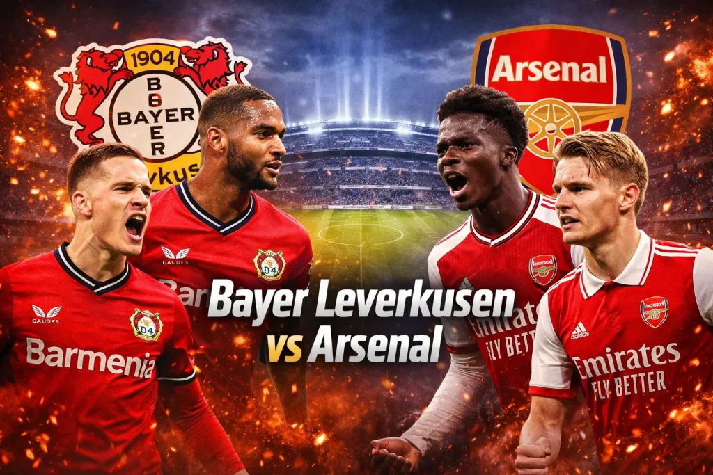 Bayer Leverkusen vs Arsenal make image