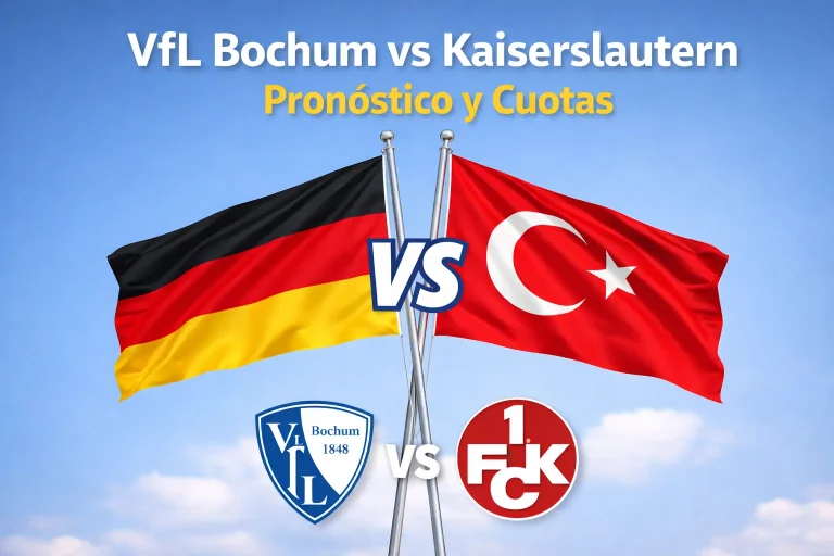 VfL Bochum vs Kaiserslautern Pronóstico y Cuotas