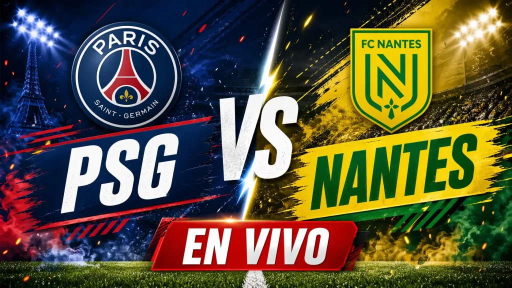 PSG vs Nantes EN VIVO