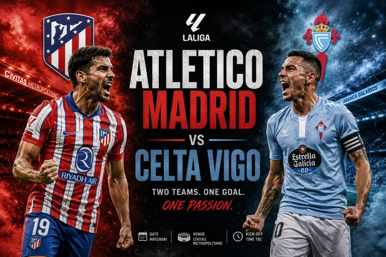 Atletico Madrid vs Celta Vigo