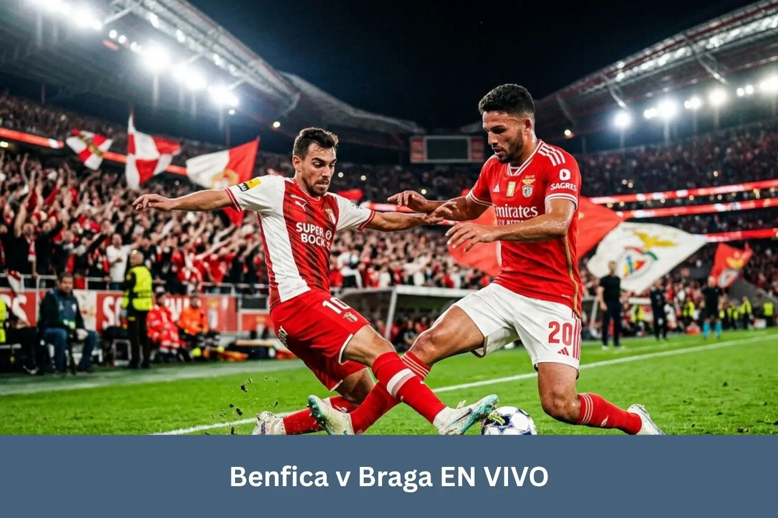 Benfica v Braga EN VIVO