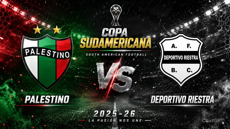 Palestino vs Deportivo Riestra En Vivo