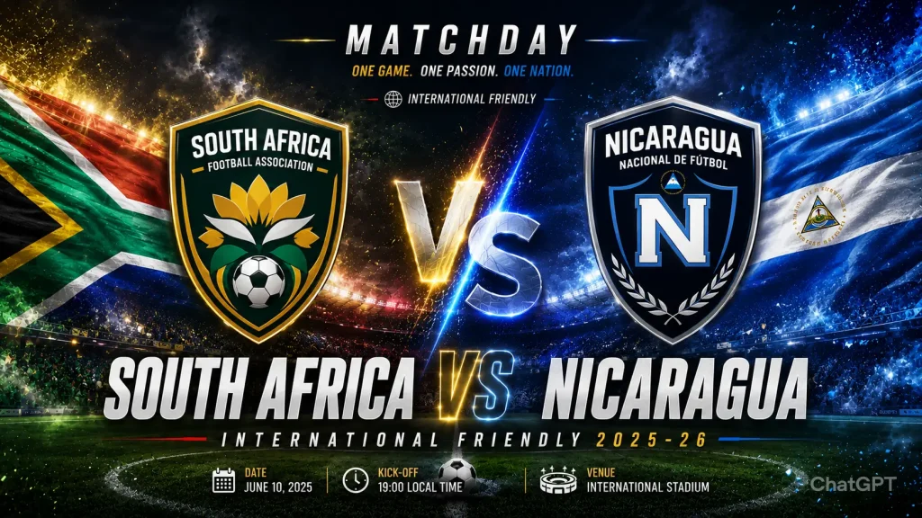 Sudáfrica vs Nicaragua EN VIVO
