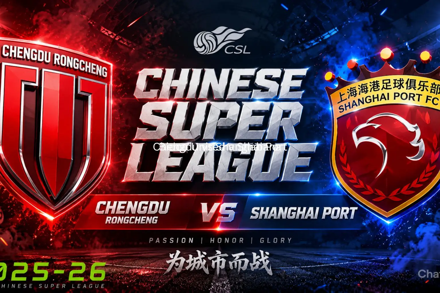 Chengdu vs Shanghai Port EN VIVO