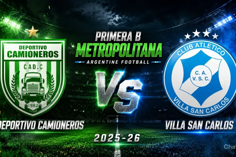 Deportivo Camioneros vs Villa San Carlos EN VIVO