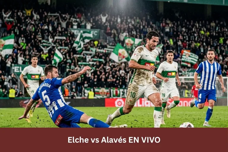 Elche vs Alavés EN VIVO