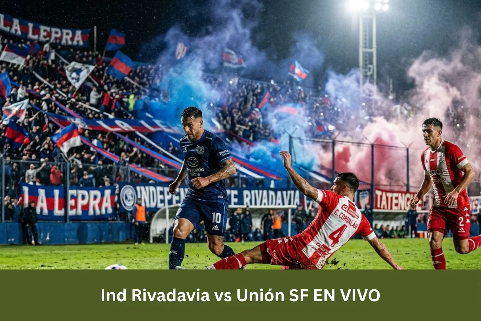 Ind Rivadavia vs Unión SF EN VIVO