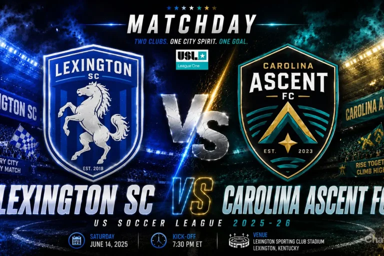 Lexington SC vs Carolina Ascent EN VIVO