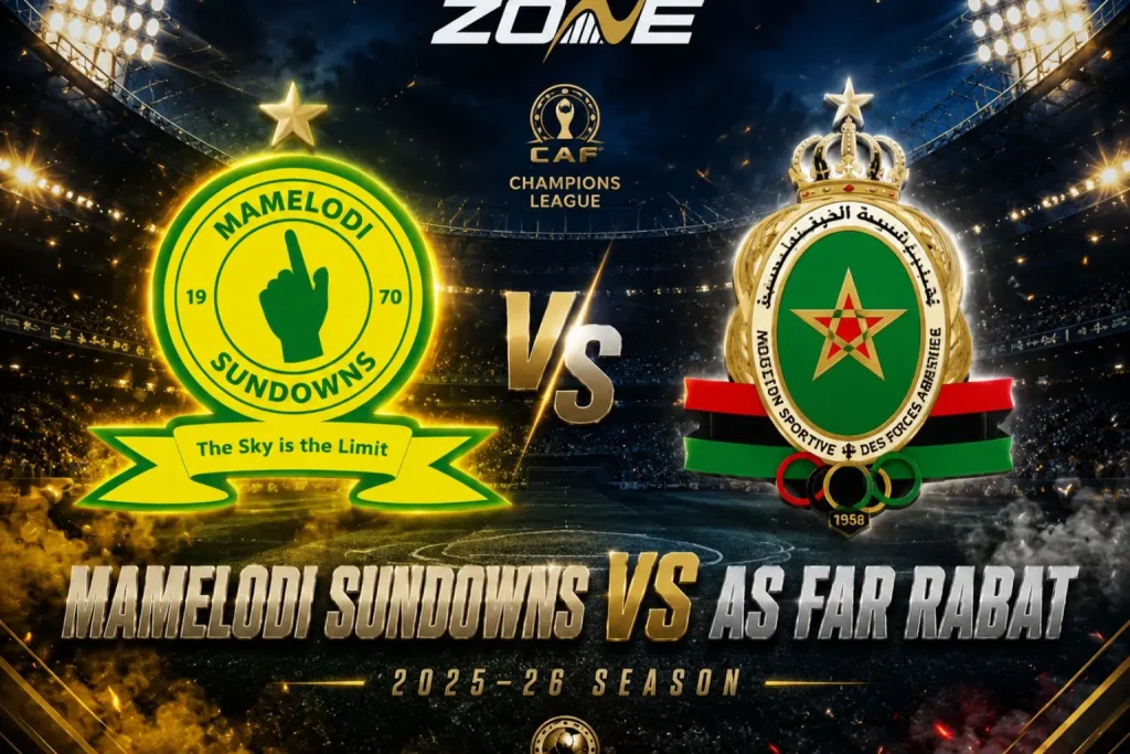 Mamelodi Sundowns vs AS FAR Rabat En Vivo