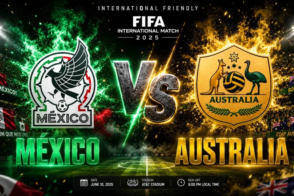México vs Australia EN VIVO