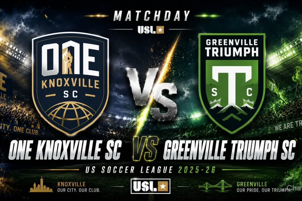 One Knoxville SC vs Greenville Triumph SC EN VIVO