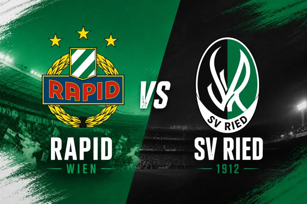 Rapid Vienna vs SV Ried