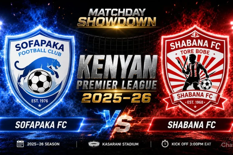 Sofapaka vs Shabana En Vivo