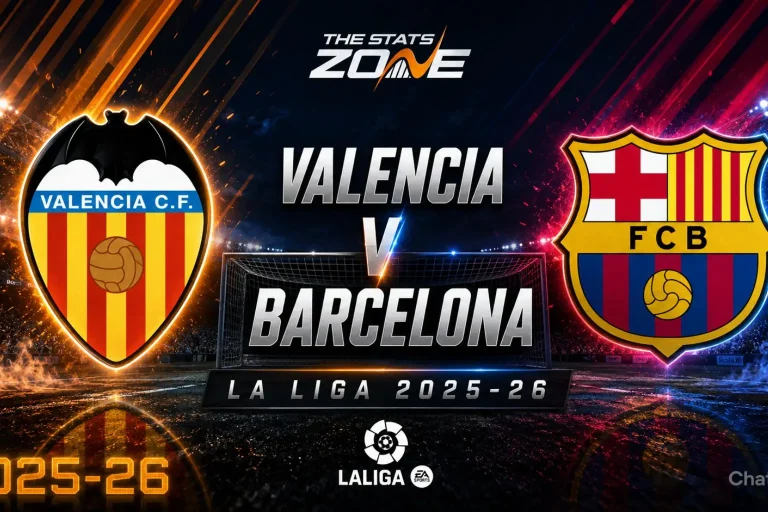Valencia vs Barcelona EN VIVO