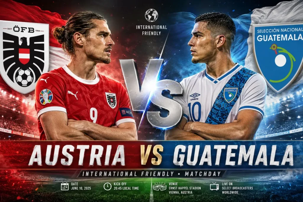 Austria v Guatemala En Vivo