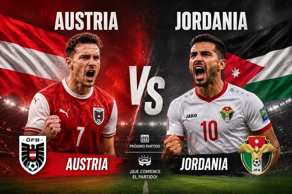 Austria vs Jordania