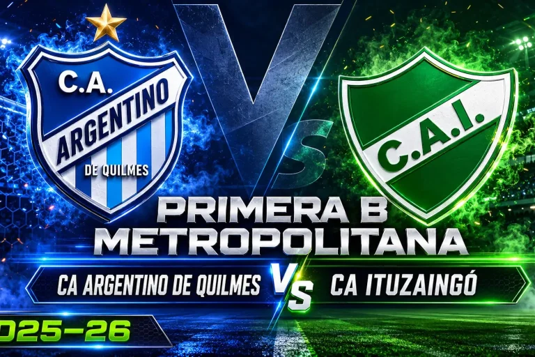 CA Argentino de Quilmes vs CA Ituzaingó En Vivo