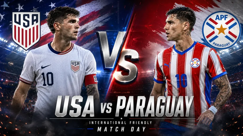 USA vs Paraguay En Vivo