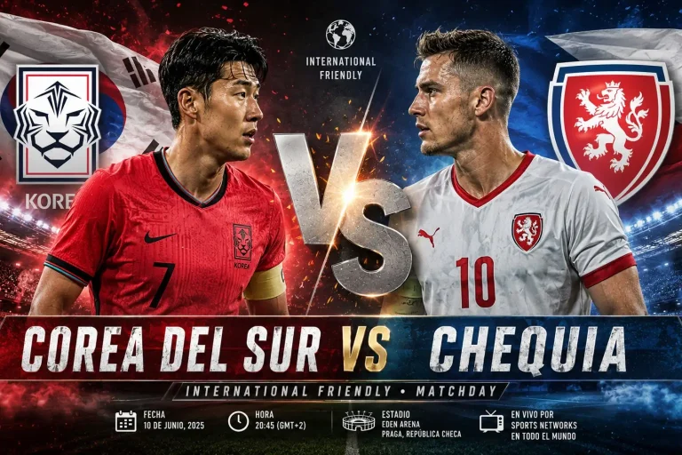 Corea del Sur vs Chequia En Vivo