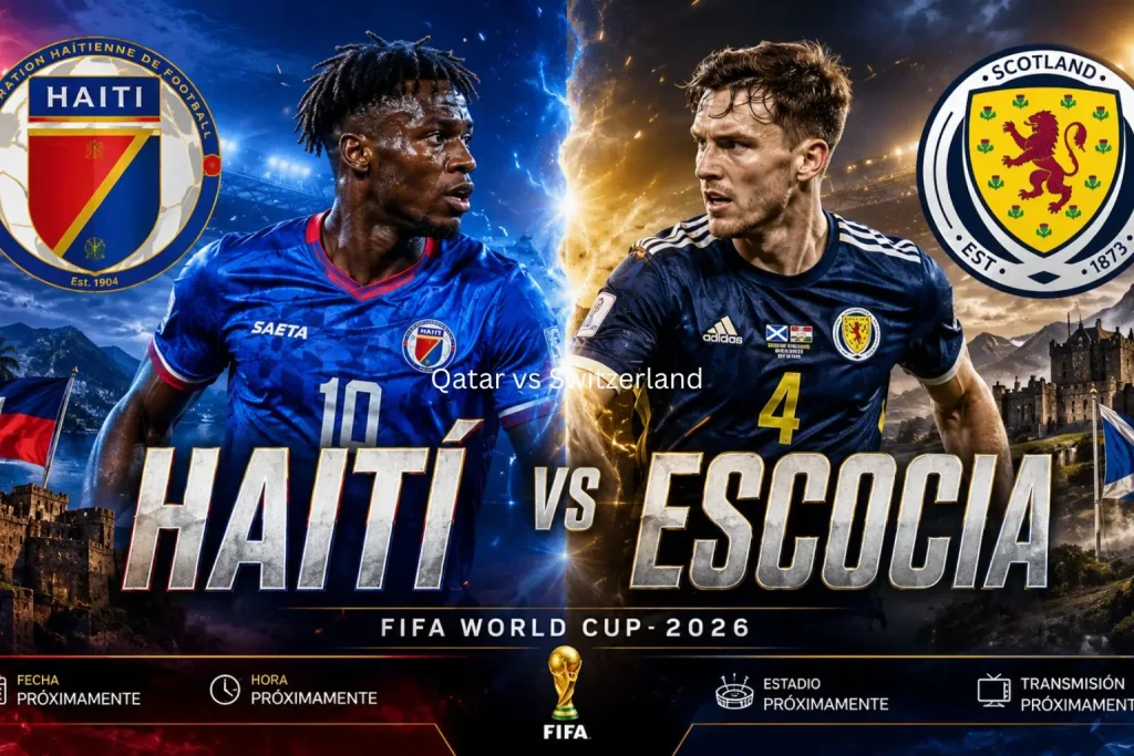 Haití vs Escocia En vivo