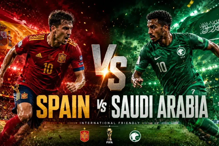 Spain vs Saudi Arabia